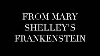 From Mary Shelley's Frankenstein Movement IV: At Peace Robert Anton Strobel Performed by [TriO]