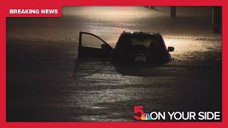 Crews rescue St. Louis-area drivers from floodwaters