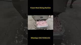 Efficient Frozen Meat Slicer for Food Processing Plants