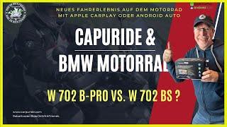 Carpuride W 702BS oder Carpuride W 702B-Pro für BMW Motorrad mit Apple CarPlay oder Android Auto