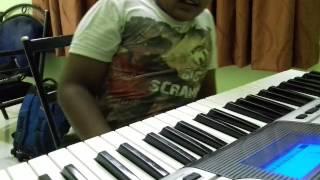 National anthem by master R. HARI HARAN in keyboard