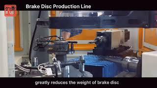 Brake disc  production line