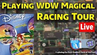 Live: Playing Walt Disney World Magical Racing Tour - Vintage Disney World Game!