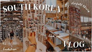 Exploring South Korea, bookshops, starfield library + book cafes   Wanderlust Episode 8