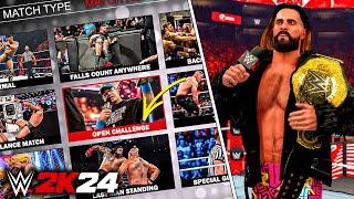 WWE 2K24: Open Challenge Mode - Gameplay Concept!