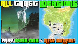 ALL GHOST EXPOSED LOCATIONS IN GTA 5 ONLINE 2024! EASY $450,000 WITH GHOST LIVERY