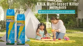 KWIK MULTI-INSECT KILLER WATER-BASED - RECLAIM YOUR SPACE 6S