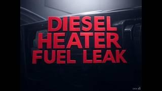 Diesel Heater FUEL LEAK!  How to fix it!!!