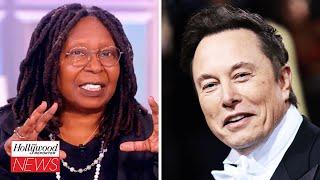 Whoopi Goldberg Quits Twitter Following Elon Musk Takeover | THR News