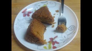 CAKE RECIPE (LEFT OVER RUSK, NO OVEN, NO EGG, NO MAIDA)