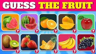 Guess the Fruit in 5 Seconds  | 60 Different Types of Fruit