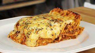Real Deal Lasagna with Meat Sauce