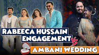 Rabeeca Hussain Ki Shadi Ambani Ka Record Tor Payegi? | Full Engagement Function Vlog | #wedding