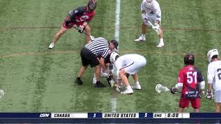 USA vs. Canada (Men) | 2021 World Lacrosse Super Sixes | Day 1 | Full Game