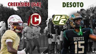 GEORGIA TAKES ON TEXAS Desoto vs Creekside (GA) 2024 Texas High School Football #txhsfb