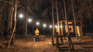 Cabin in the woods with water and electricity, how is that possible?