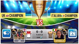 Score Match ! UK  CHAMPION 84 VS ITALIAN CHAMPION 99  !