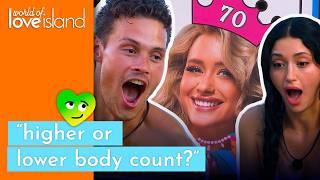 Villa gets JUICY during Higher or Lower  | World of Love Island