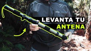 MÁSTIL plegable para RADIO en portable | Levanta tu antena