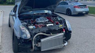 TURBO G35 from HELL - 508 WHP RIPPING !! STOCK BLOCK