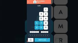 Wordbrain 2 Word Authority Buildings Level 4 Walkthrough