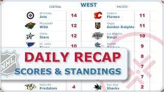 NHL Highlights Oct 25, 2024 | Standings & Schedule | National Hockey League