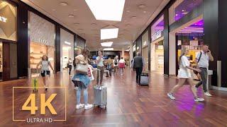 Copenhagen Airport (CPH)  Denmark | Terminal Tour | Walk | 4K | Københavns Lufthavn, Danmark 2022