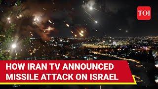 'In The Name Of Allah...': Moment Iran Announced Attack On Israel | Watch Dramatic Announcement