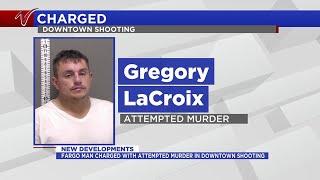 6:30PM Update: Man charged with attempted murder after shooting in downtown Fargo