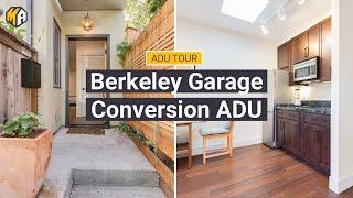 450 Sq Ft Berkeley Garage Conversion ADU | Maxable ADU Home Tour