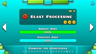 Geometry Dash - Lvl. 17 - Blast Processing (All Coins)