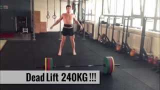 240kg Deadlift (Kreuzheben)!!! Yeah!!! (529 Pounds)