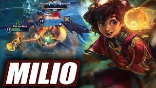 Wild Rift Milio Gameplay (New Champion) Build & Runes