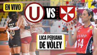 UNIVERSITARIO VS U. SAN MARTÍN: EN VIVO | SIGUE LA LIGA PERUANA DE VÓLEY 2024  - LATINA