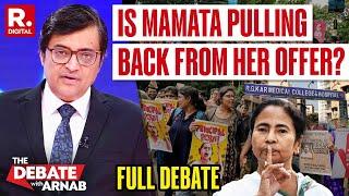 Debate With Arnab: Anti-Mamata Movement Gains Momentum As Protests Escalate Following 'Quit' Offer'