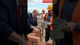 Trump working at site | ai generated video | ai funny video | ai world leaders  #ai #trump