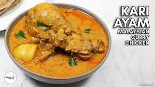 Malaysian Chicken Curry | Roti Canai Chicken Curry Recipe | Roti Canai Curry Sauce | Roti Canai