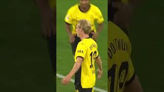 Dortmund's Julian Brandt with a quality strike against Heidenheim #goal