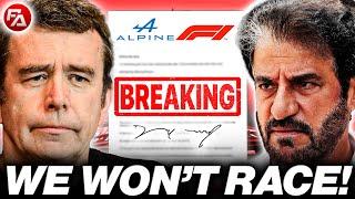 Alpine FORCED To Make HUGE CHANGES Following SHOCKING Engine News!