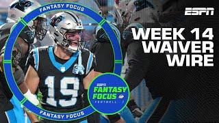 Week 14 Waiver Wire + Playoff Difference Makers | Fantasy Focus 