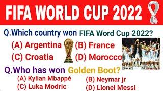 FIFA World Cup 2022 imp questions || Qatar 2022 World Cup || Sports Current Affairs 2022