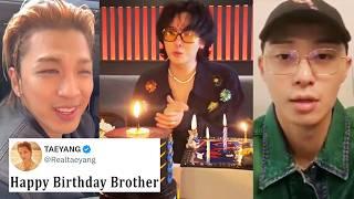 Famous People Wishing 'G-Dragon' Happy Birthday | BIGBANG G-Dragon Birthday Celebration