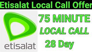 etisalat Local Call Package