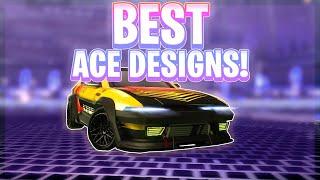 The 10 Best Ace Designs Of All Time! (Rocket League Car Designs)