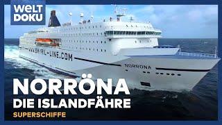 DIE ISLANDFÄHRE NORRÖNA - Von Dänemark über die Färöer-Inseln nach Island | WELT DOKU