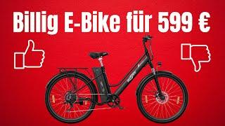 Billig E-Bike für 599,-€ ! Gut oder schlecht ? Das Onesport OT 18 über Amazon im Test!