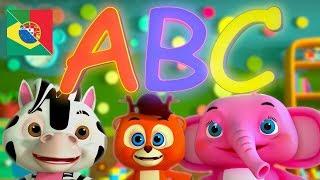 A canção do ABC | Canções Préescolares | Para Crianças | Música para bebés | ABC Songs