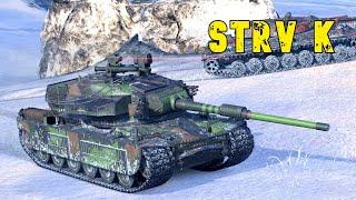 Strv K - 4 Kills • 9K DMG • WoT Blitz