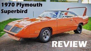 1970 Vitamin C Plymouth Superbird diecast review (1/18 scale) by Auto World