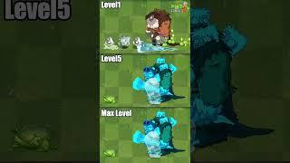 Power of Pea Vine Level 1 to Max Vs Iceage Gargantuar   Plants Vs Zombies 2#pvz2 #plantsvszombies2